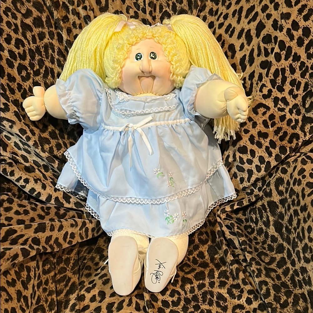 Cabbage Patch Kid Soft Sculpture vintage